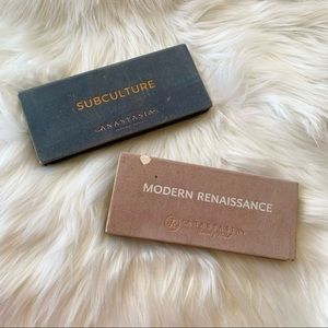 Used set of 2 Anastasia Beverly Hills eye palette